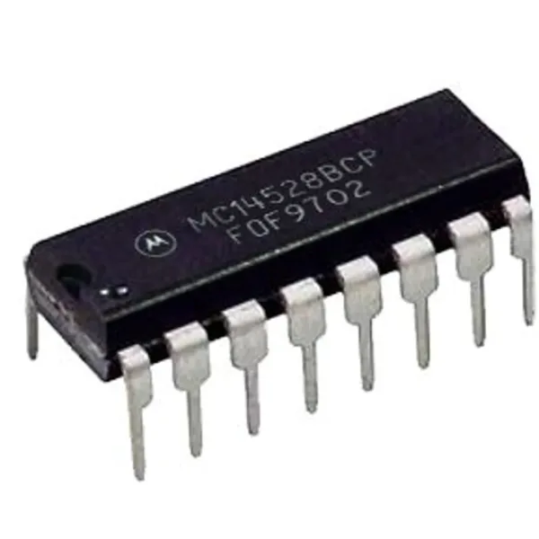 IC DUAL MONOSTABLE MULTIVIBRATOR. Marca: MOTOROLA. Referencia: MC14528BCP IC DUAL MONOSTABLE MULTIVIBRATOR. Marca: MOTOROLA. Referencia: MC14528BCP
