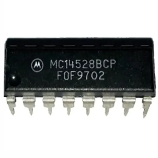 IC DUAL MONOSTABLE MULTIVIBRATOR. Marca: MOTOROLA. Referencia: MC14528BCP IC DUAL MONOSTABLE MULTIVIBRATOR. Marca: MOTOROLA. Referencia: MC14528BCP