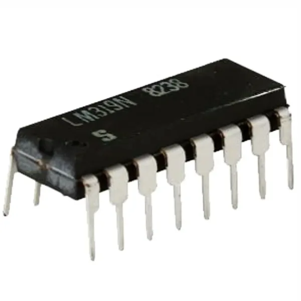 ¿Encapsulados para montaje superficial? IC DUAL VOLTAGE COMPARATOR. Marca: NEW JAPAN RADIO CO. Referencia: LM319N