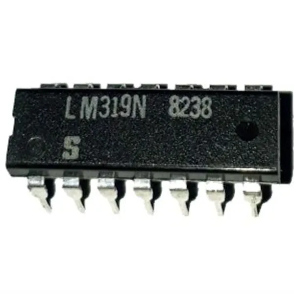¿Encapsulados para montaje superficial? IC DUAL VOLTAGE COMPARATOR. Marca: NEW JAPAN RADIO CO. Referencia: LM319N