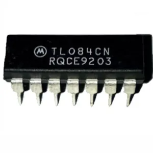 IC GENERAL PURPOSE QUAD JFET OP AMPS. Marca: MOTOROLA Referencia: TL084CN