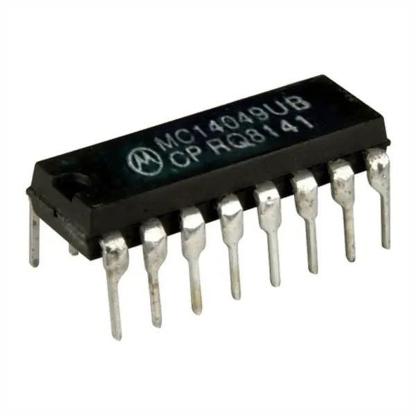 IC HEX INVERTER/BUFFER. Marca: MOTOROLA. Referencia: MC14049UB IC HEX INVERTER/BUFFER. Marca: MOTOROLA. Referencia: MC14049UB