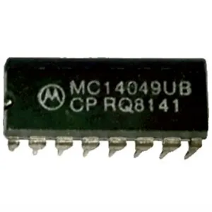 IC HEX INVERTER/BUFFER. Marca: MOTOROLA. Referencia: MC14049UB