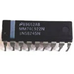 MM74C922N: IC Encoder 18 Pines IC ENCODER 18 PINES. Marca: NATIONAL SEMICONDUCTOR. Referencia: MM74C922N
