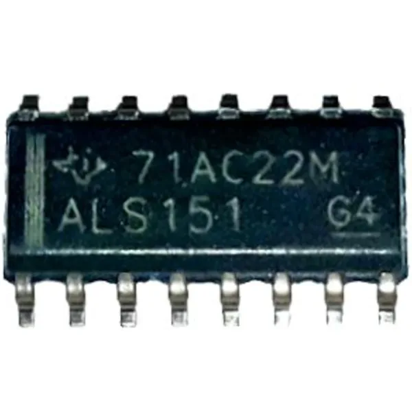 IC MULTIPLEXER SMD. Marca: TEXAS INSTRUMENTS. Referencia: 74ALS151D IC MULTIPLEXER SMD. Marca: TEXAS INSTRUMENTS. Referencia: 74ALS151D