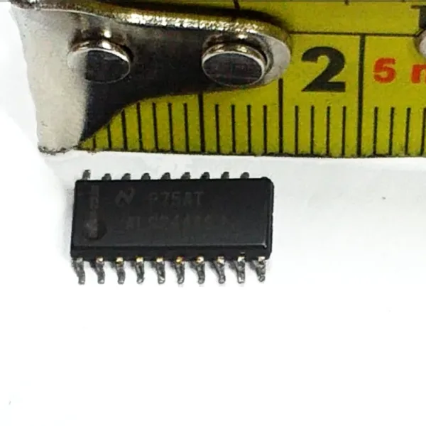 IC OCTAL 3-STATE BUS DRIVER. Marca: NATIONAL SEMICONDUCTOR. Referencia: DM74ALS244ASJ. IC OCTAL 3-STATE BUS DRIVER. Marca: NATIONAL SEMICONDUCTOR. Referencia: DM74ALS244ASJ