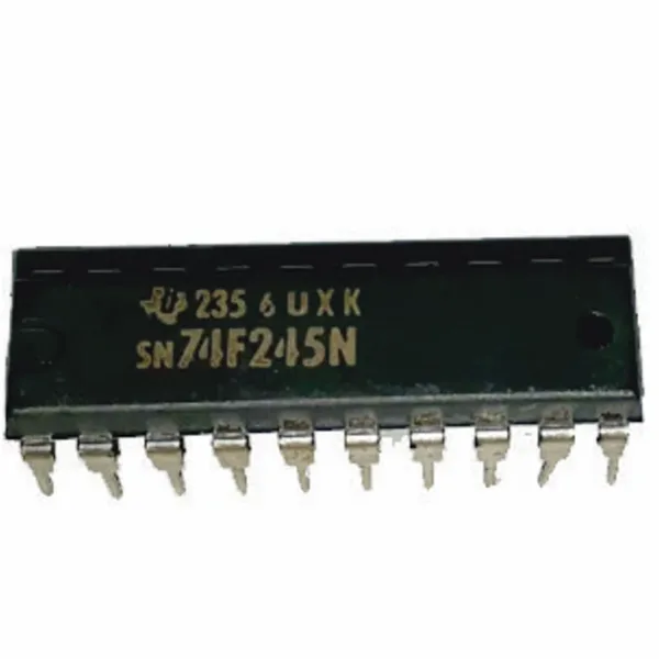 IC OCTAL BUS TRANSCEIVERS CON 3 STATE OUTPUTS. Marca: TEXAS INSTRUMENTS. Referencia: SN74F245N IC OCTAL BUS TRANSCEIVERS CON 3 STATE OUTPUTS. Marca: TEXAS INSTRUMENTS. Referencia: SN74F245N