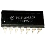 MC14093BCP: IC Quad 2 Input Nand Schmitt Trigger 9-1-357B