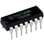 IC SOUND I.F. AMPLIFIER/DEMODULATOR FOR TV TBA120C