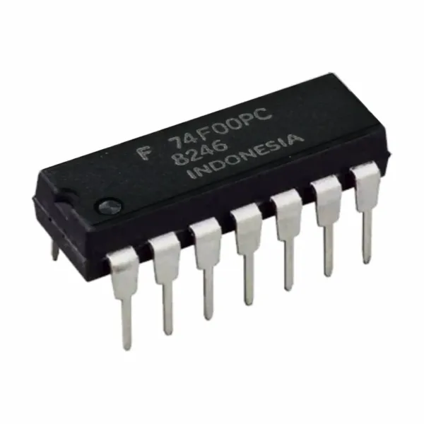 IC QUAD 2 INPUT NAND GATE. Marca: FAIRCHILD SEMICONDUCTOR. Referencia: 74F00PC IC QUAD 2 INPUT NAND GATE. Marca: FAIRCHILD SEMICONDUCTOR. Referencia: 74F00PC