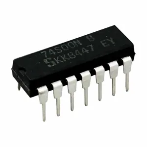 IC QUAD 2 INPUT POSITIVE NAND GATES 0 TO 70. Marca SKK. Referencia: 74S00N-SK