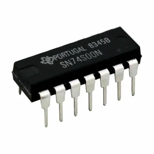 IC QUAD 2 INPUT POSITIVE NAND GATES 0 TO 70. Marca: TEXAS INSTRUMENTS. Referencia:SN7400N-T IC QUAD 2 INPUT POSITIVE NAND GATES 0 TO 70. Marca: TEXAS INSTRUMENTS. Referencia:SN7400N-T