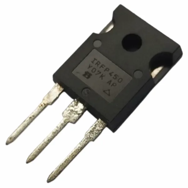 MOSFET N-CH 500V 0.33W 14A. Marca: IR. Referencia: IRFP450 MOSFET N-CH 500V 0.33W 14A. Marca: IR. Referencia: IRFP450