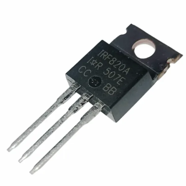 MOSFET N-CH 500V 2.5W 2.5A. Marca: IR. Referencia: IRF820A MOSFET N-CH 500V 2.5W 2.5A. Marca: IR. Referencia: IRF820A
