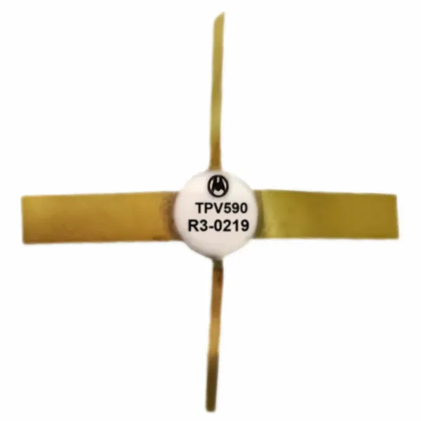 TRANSISTOR RF NPN SILICON. Marca: MOTOROLA. Referencia: TPV590 TRANSISTOR RF NPN SILICON. Marca: MOTOROLA. Referencia: TPV590