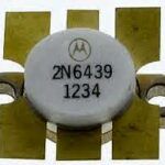 2N6439: Transistor Rf Power Npn Silicon 60w 225-400mhz TRANSISTOR RF POWER NPN SILICON 60W 225-400MHZ 2N6439