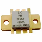 BLV57: Transistor RF UHF Linear Push-Pull Power TRANSISTOR RF UHF LINEAR PUSH-PULL POWER. Marca: PHILIPS. Referencia: BLV57