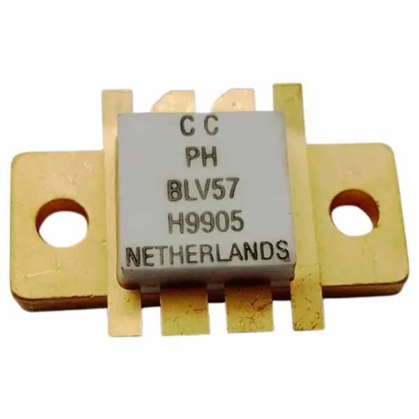 TRANSISTOR RF UHF LINEAR PUSH-PULL POWER. Marca: PHILIPS. Referencia: BLV57 TRANSISTOR RF UHF LINEAR PUSH-PULL POWER. Marca: PHILIPS. Referencia: BLV57