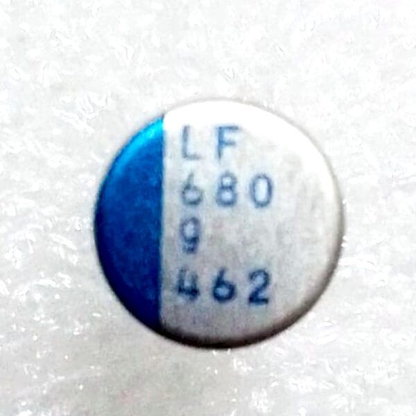 CAPACITOR DE POLIMERO DE ALUMINIO 680UF 4V T/H NICHICON Referencia: PLF0G681MDO1