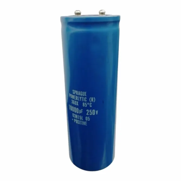 CAPACITOR ELECTROLITICO 10000uF 250V SCREW. Marca: VISHAY. Referencia: 36DX85C CAPACITOR ELECTROLITICO 10000uF 250V SCREW. Marca: VISHAY. Referencia: 36DX85C