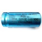 CAPACITOR ELECTROLITICO 1000UF 75VDC CG13U75B1