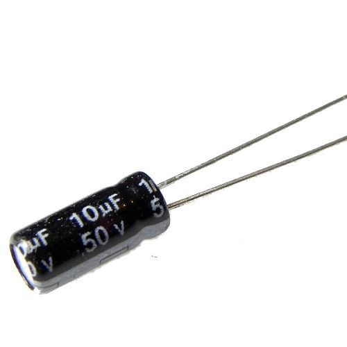 CAPACITOR ELECTROLITICO 10UF 50V 140-HTRL250V10-RC CAPACITOR ELECTROLITICO 10UF 50V 140-HTRL250V10-RC