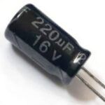 CAPACITOR ELECTROLITICO 220UF/16V UKL1C221KPDANA