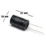 CAPACITOR ELECTROLITICO 330UF 100V 105C EKYA101ELL331ML25S