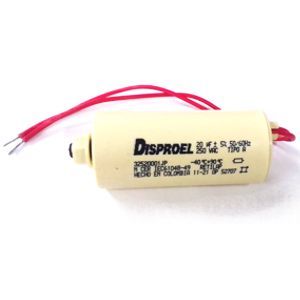 CAPACITOR SECO 20uF /250VAC TIPO A DISPROEL Referencia: 32520001JP