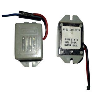 BUZZER CHICHARRA PLASTICO NEGRO 9VDC 33X15X15MM KS-3609