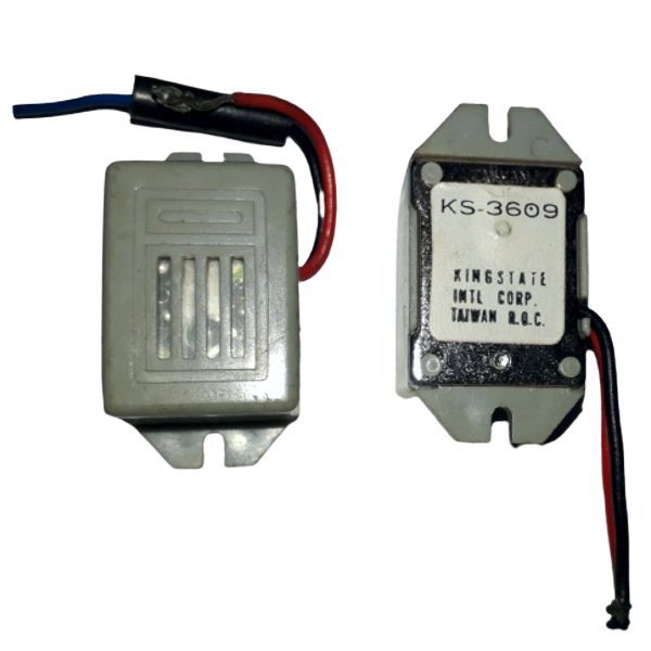 9-13-8A BUZZER CHICHARRA PLASTICO NEGRO 9VDC 33X15X15MM KS-3609