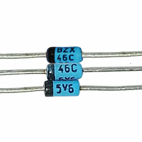 DIODO ZENER 500MW 5.6V BZX46C5V6 DIODO ZENER 500MW 5.6V BZX46C5V6