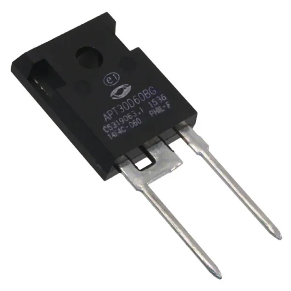 9-3-18 DIODO FAST RECOVERY 600V 30A FG FRED MICROCHIP / MICROSEMI Referencia