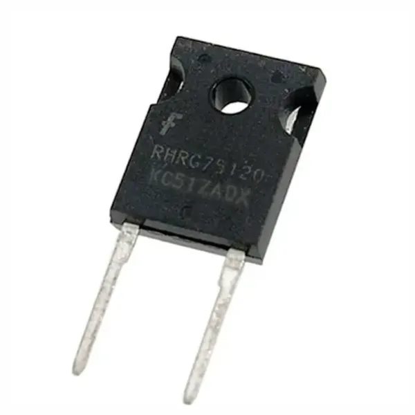 DIODO RECTIFICADOR 1200V 75A 2 PINES RHRG75120 DIODO RECTIFICADOR 1200V 75A 2 PINES RHRG75120