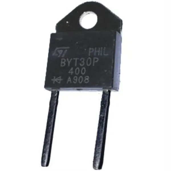 DIODO RECTIFICADOR FAST RECOVERY 400V 30A BYT30P400E DIODO RECTIFICADOR FAST RECOVERY 400V 30A BYT30P400E
