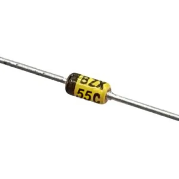 9-3-97 Nombre: DIODO ZENER 5.6V. 0.5W Referencia: BZX55C5V6 Marca: MOTOROLA Empaque: DO-35 Precio por: Unidad