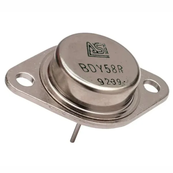 TRANSISTOR NPN SILICON DIFFUSED MESA. Marca: ASI. Referencia: BDY58R TRANSISTOR NPN SILICON DIFFUSED MESA. Marca: ASI. Referencia: BDY58R
