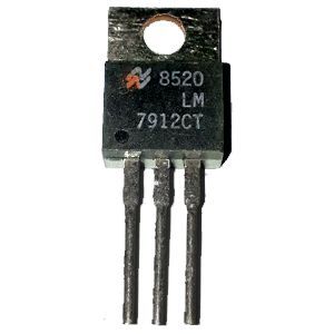 REGULADOR DE VOLTAJE 12V 1A 4% LM7912CT