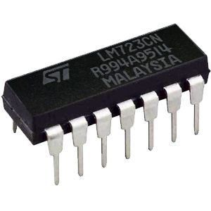 REGULADOR DE VOLTAJE ADJUSTABLE POSITIVO LM723CN