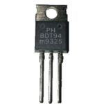BDT94: Transistor PNP Silicon Power 80V 10A TRANSISTOR PNP SILICON POWER BDT94
