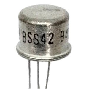 TRANSISTOR NPN SILICON 120V 1A 0.8W 120MHZ BSS42