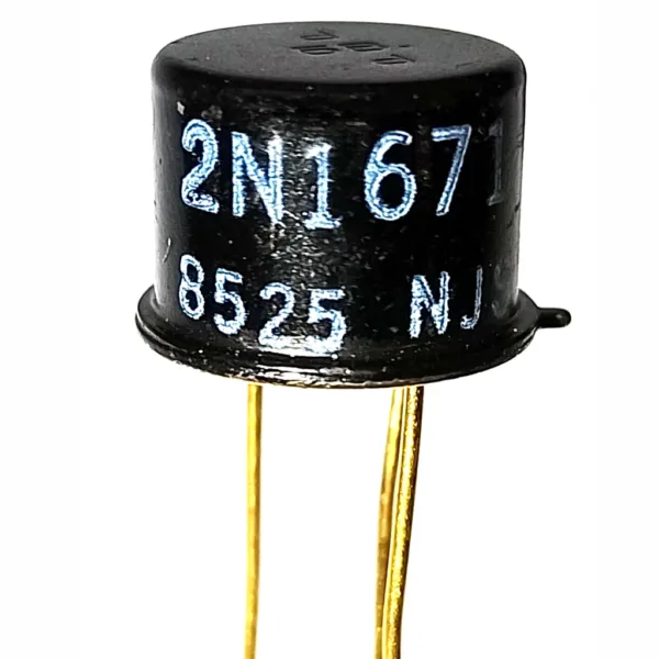 TRANSISTOR PROPOSITO GENERAL UNIJUNCTION 2N1671A TRANSISTOR PROPOSITO GENERAL UNIJUNCTION. Marca: NJS. Referencia: 2N1671A.