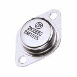 2N3055: Transistor Gp BJT NPN 60V 15A 115W 3-Pin TRANSISTOR GP BJT NPN 60V 15A 115000MW 3-PIN ON SEMICONDUCTOR Referencia: 2N3055