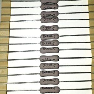 RESISTENCIA DE CARBONO 0.33OHMIOS 2W MOSX2CT52RR33J