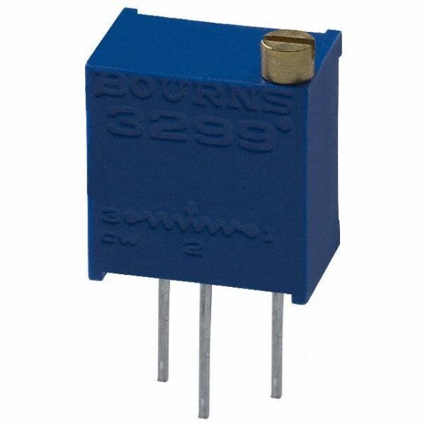 POTENCIOMETRO TRIMMER 100OHM 0.5W 25VUEL 3299W-1-101LF POTENCIOMETRO TRIMMER 100OHM 0.5W 25VUEL 3299W-1-101LF