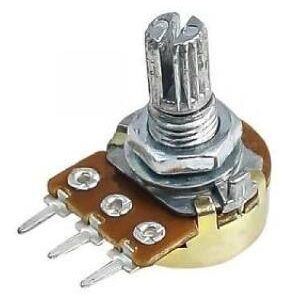 POTENCIOMETRO EJE ESTRIADO 150K OHM B150K