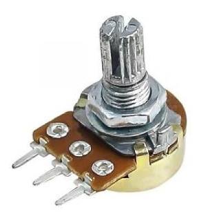 POTENCIOMETRO EJE ESTRIADO 150K OHM B150K POTENCIOMETRO EJE ESTRIADO 150K OHM B150K