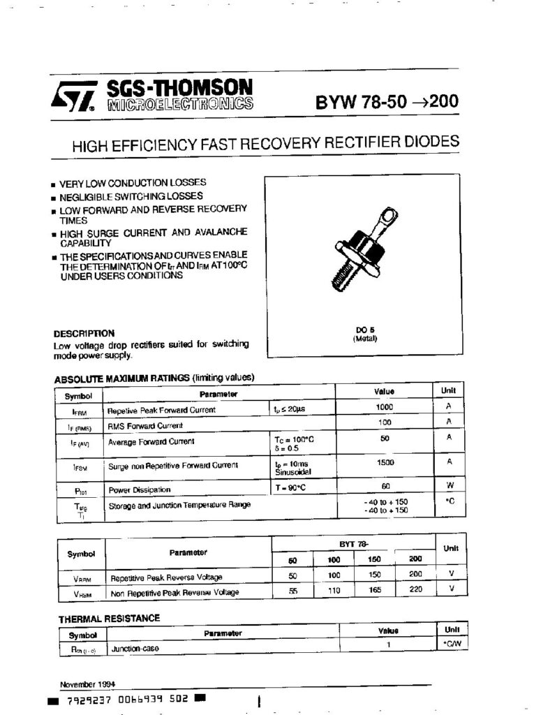 Biblioteca Nikola Tesla thumbnail of BYW78-200