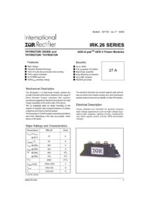 IRKT2612 IRK.26 SERIES