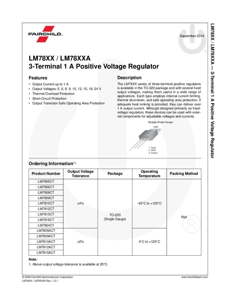 Biblioteca Nikola Tesla thumbnail of LM340T-5(LM7805) LM78XX LM78XXA